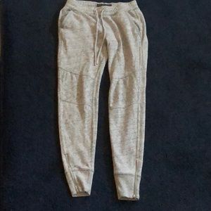 Grey abercrombie & Fitch joggers sweatpants XS